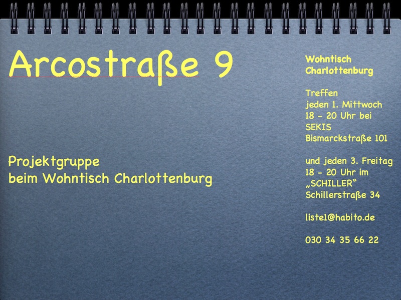 Arcostraße 9 - PowerPoint